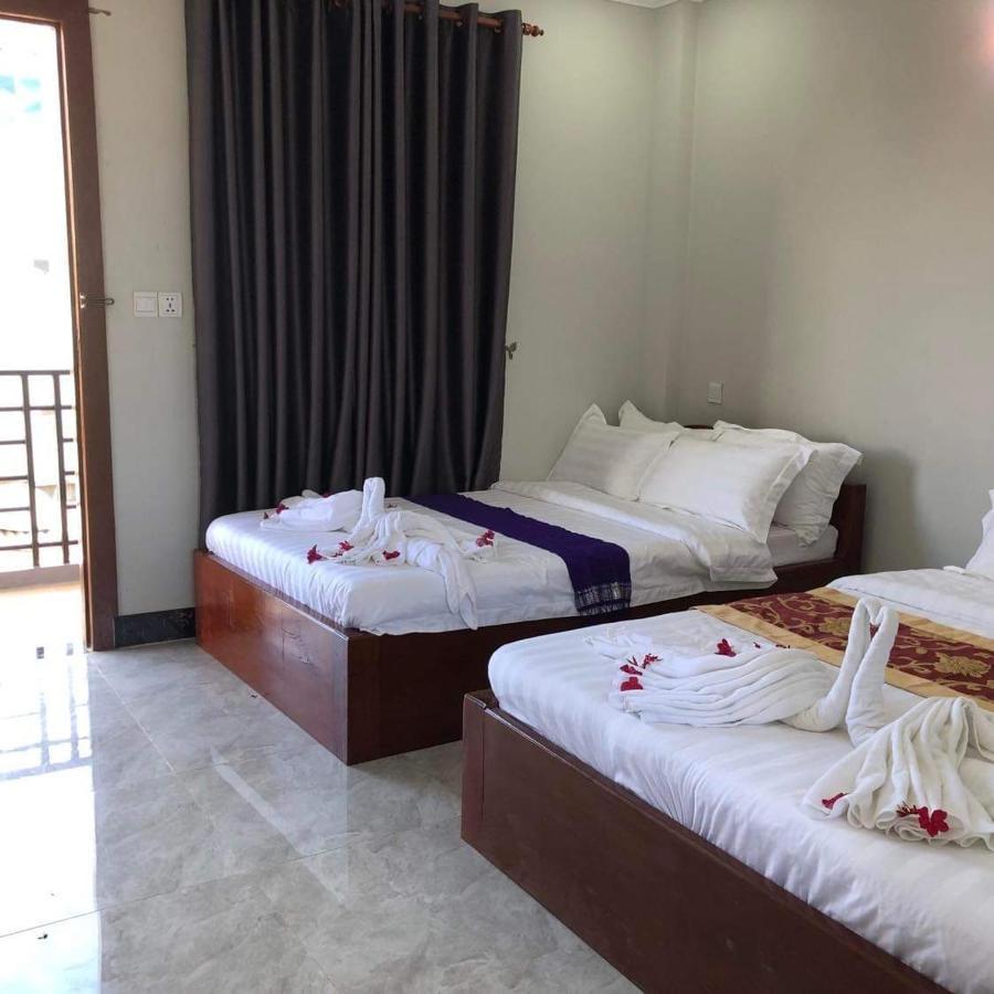 Kro Nhep Guesthouse カンポット エクステリア 写真